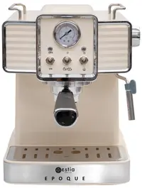 Espressor retro Estia - Epoque, 20bar, 1.5l, crem