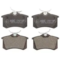 Set Placute Frana Spate Abe Renault Megane 2 2002-2008 C2W001ABE