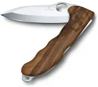 Cuțit de buzunar elvețian Victorinox - Hunter Pro Wood, 2 funcții, nuc