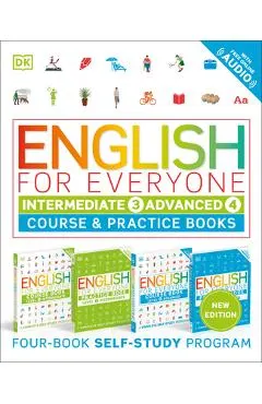 English for Everyone Intermediate and Advanced Box Set -