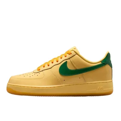 Air Force 1 Low Patent Leather Topaz Gold Pine Green