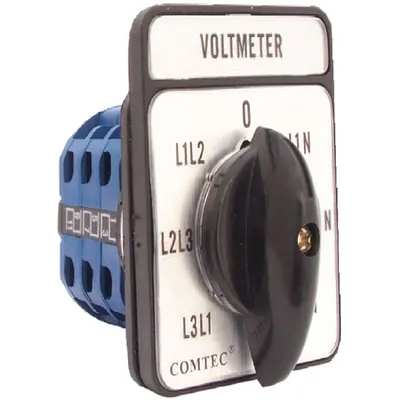 Comutator cu came cheie voltmetrica, 7 POZ.YH5/3-20A