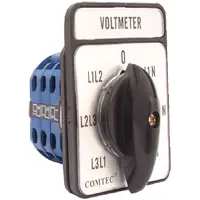 Comutator cu came cheie voltmetrica, 7 POZ.YH5/3-20A