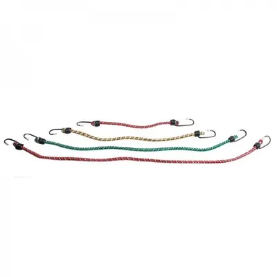 Set corzi elastice pentru fixarea bagajelor Mannesmann 030-T-12, 12 piese