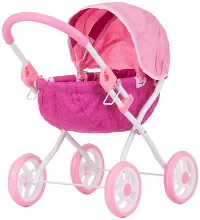 Cărucior pentru păpuși Chipolino - Daisy, roz