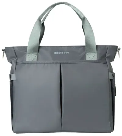 Geantă pentru cărucior KikkaBoo - Brielle, Grey