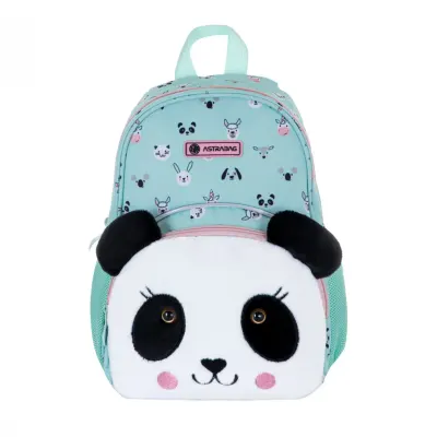 Ghiozdan cu un compartiment, AstraBag, Panda