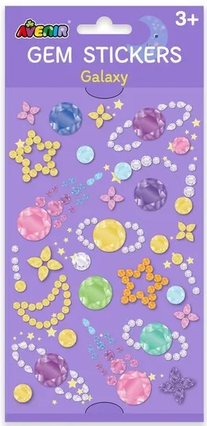 Set stickere cu margele Avenir - Galaxie
