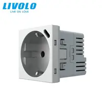 Modul priza simpla Schuko + slot USB Tip-C, Standard German 2M Gri