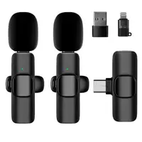 Microfon Bluetooth K8 tip lavaliera, conector USB tip C