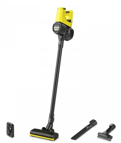 Aspirator vertical Karcher - VC 4 Cordless myHome, galben