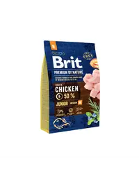 BRIT Premium By Nature Junior Medium M 3 kg