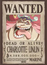 Mini poster GB eye Animation: One Piece - Big Mom Wanted Poster (Series 1)