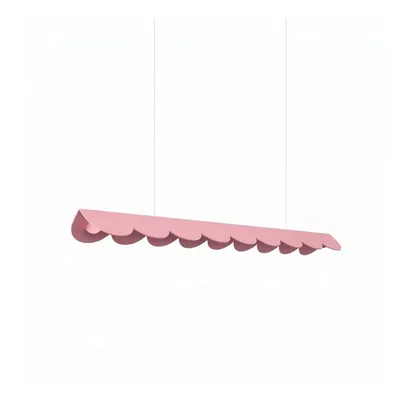 Lustră roz LED din aluminiu BISCUIT – Thoro