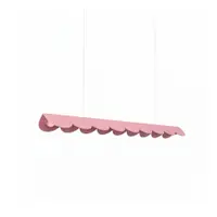 Lustră roz LED din aluminiu BISCUIT – Thoro
