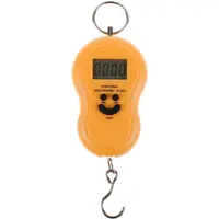 Cantar Electronic de Mana, Capacitate Maxima 50 kg, Galben