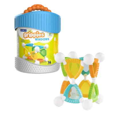 Grippies Windows, set magnetic senzorial (16 piese)