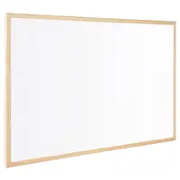 Tabla alba Bi-Office - 90 х 60 cm, rama din lemn