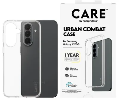 Husă CARE – Urban Combat, Galaxy A37 5G, transparentă
