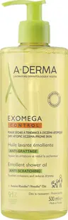 A-Derma Exomega Ulei de duș emolient anti-scărpinat, 500 ml