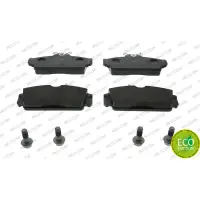 Set placute frana, frana disc FERODO FDB1096