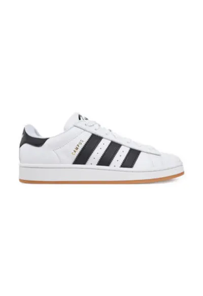 Pantofi sport de piele cu perforatii Campus