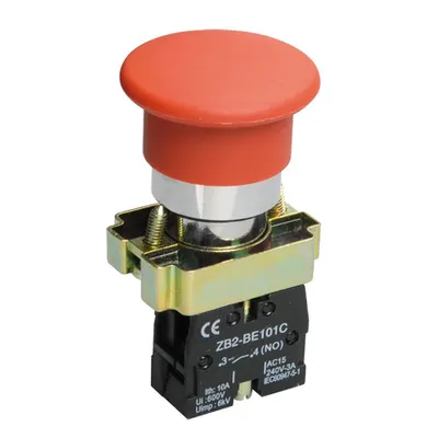 Control buton LAY5-BC41Mushroom red 1C