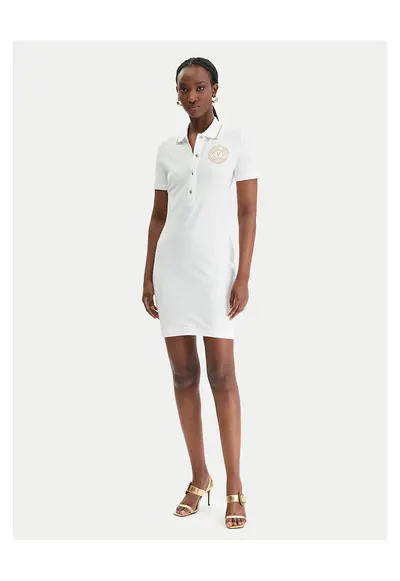 Rochie bumbac - alb - Alb