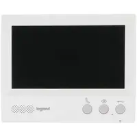 Panou interior suplimentar, cu display de 7 inch, pentru videointerfon Legrand 369585