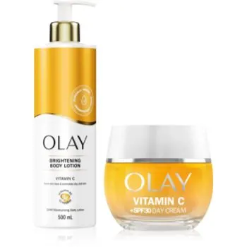Olay Vitamin C set corp si fata