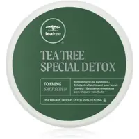 Paul Mitchell Tea Tree Special Detox Foaming Salt Scrub spuma exfolianta pentru fata pentru par si scalp