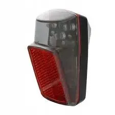 Lumină spate Anlun pentru bicicletă, pentru apărătoare + baterii, 4 lumeni
