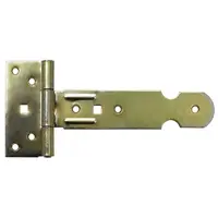 Balama Aplicata pentru Usi si Porti, 300 x 30 x 2 mm, Finisaj Zincat Galben