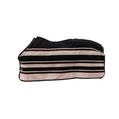 Kentucky Fleece Paardendeken Heavy Stripes Brown/beige