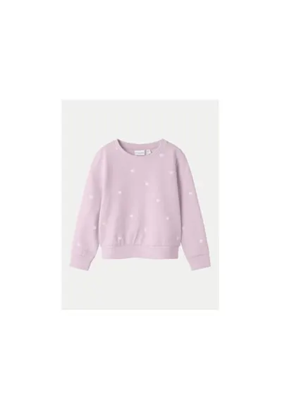 Bluza fete - 304718625 - Bumbac - Roz - Roz