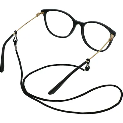 Lant textil ochelari Negru