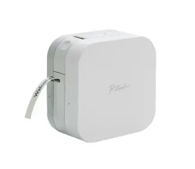 Sistem de etichetare Brother PT-P300BT P-touch CUBE, Bluetooth, transfer termic (Alb)