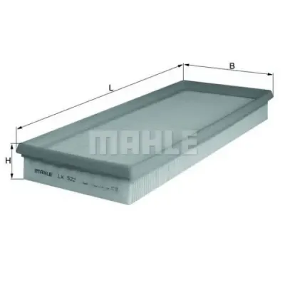 Filtru aer MAHLE ORIGINAL LX 522