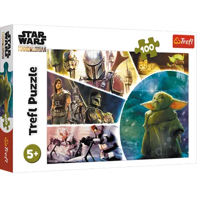Puzzle 100 piese - The Mandalorian - Baby Yoda
