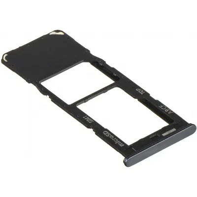 Suport SIM - Card Samsung Galaxy A23 5G A236 / A23 A235, Single SIM, Negru