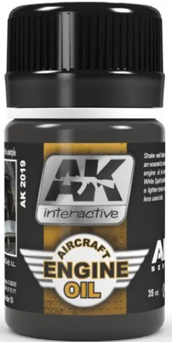 Produs eroziv pentru aviațieAK Interactive - AIRCRAFT ENGINE OIL (AK2019) (35 ml)
