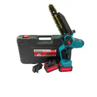 Mini drujba electrica cu 2 acumulatori 8AH, 150mm, 8'', 7.5m/s, 2000rpm, Campion CMP1698