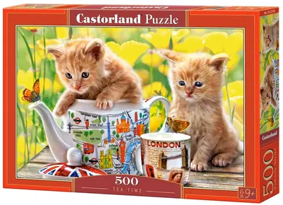 Puzzle Castorland din 500 de piese - E timpul pentru ceai