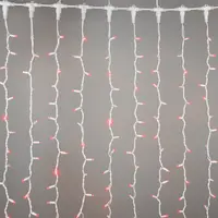Perdea Luminoasa 925 LED-uri Rosu