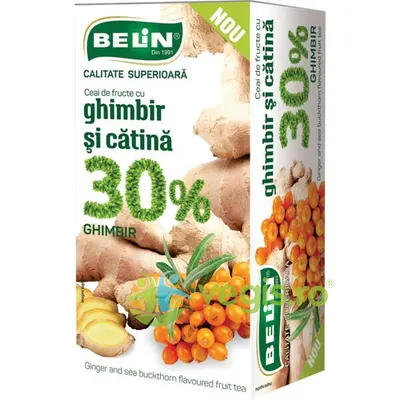 Ceai de Ghimbir si Catina 20dz