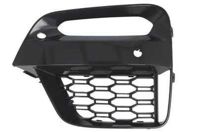 Grila bara Fata Stanga deschis, pachet M, cu orificii senzori parcare, plastic, negru-mat potrivit BMW X3 G01, X3 G01, F97, G08, X4 G02, F98 08.17- 10.17