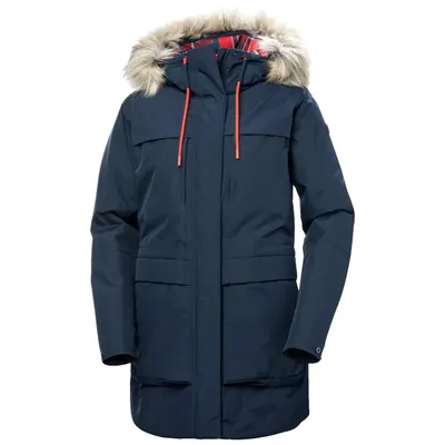 Geacă matlasată Helly Hansen albastru închis pentru femei