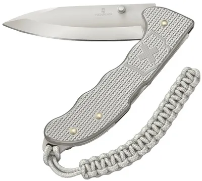 Cuțit de buzunar elvețian Victorinox Evoke Alox - Argentiu
