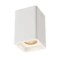 Corp iluminat TAVAN, PLASTRA Plafon lumenul, QPAR51 ,, alb patrat Ipsos, max. 35 W,
