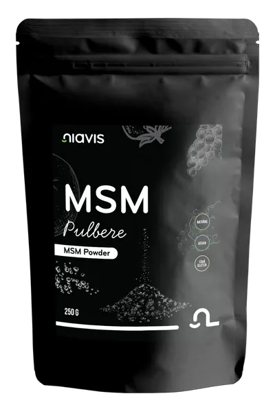 MSM Pulbere 100% naturala, 250g, Niavis